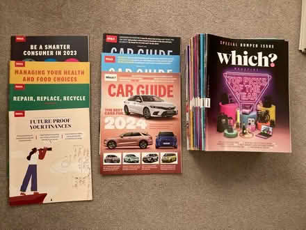Photo of free Which? Magazines - 3 car guides, extras (Bilton CV22) #1