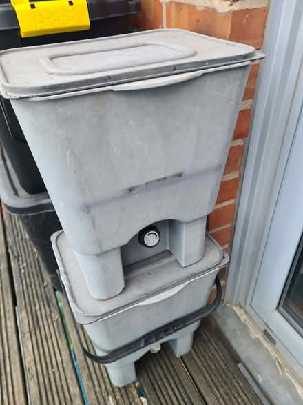 Photo of free Two Bokashi Bins with some bran (Saint Philip's S3) #1