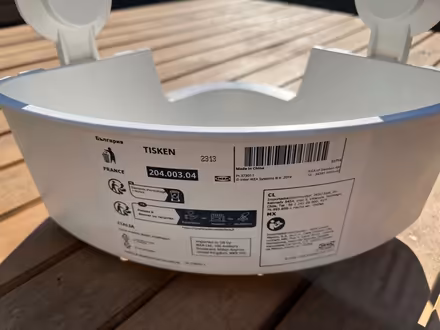 Photo of free IKEA tisken corner shower caddie (BS32) #4