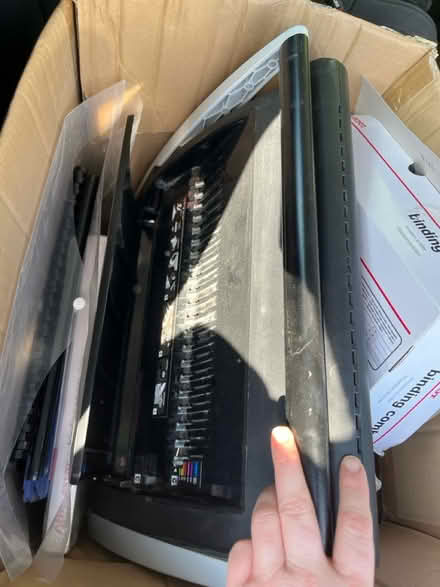 Photo of free Binding machine (CW9 Rudheath) #1