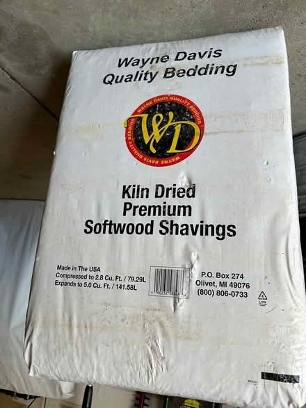 Photo of free (3) Premium Softwood Shavings (Freedom and Drake) #1