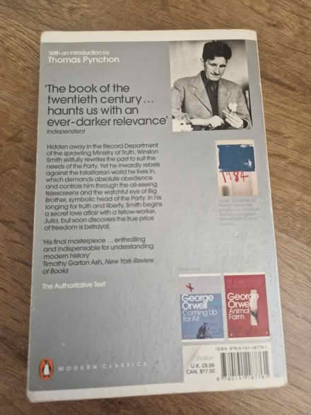 Photo of free 1984 by George Orwell (SE10) #2