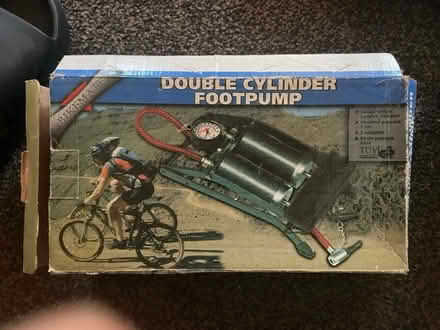 Photo of free Double cylinder foot pump (WN7) #1