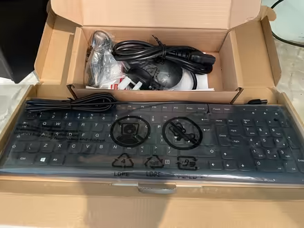 Photo of free Lenovo Keyboard & Mouse (PO228HT) #1