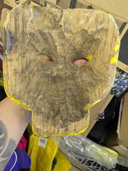 Photo of free Wooden leopard mask (Caversham RG4) #2
