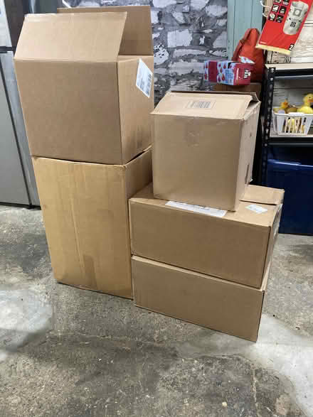 Photo of free 5 moving boxes (Somerville - Spring Hill area) #1