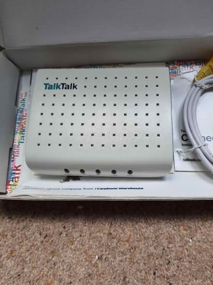 Photo of free TalkTAlk ADSL modem (Stroud central) #1