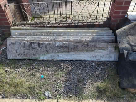 Photo of free 6 gravel boards (Arleston TF1) #1