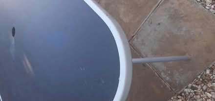 Photo of free Rectangular garden table (Thrapston) #3