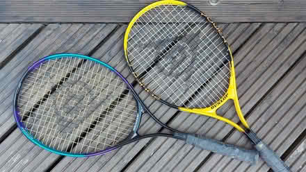 Photo of free 2 tennis rackets and balls (Bolton le Sands LA5) #2