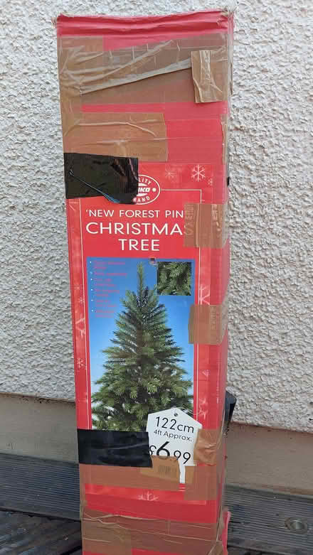 Photo of free Christmas tree, lights and decorations (Bolton le Sands LA5) #1