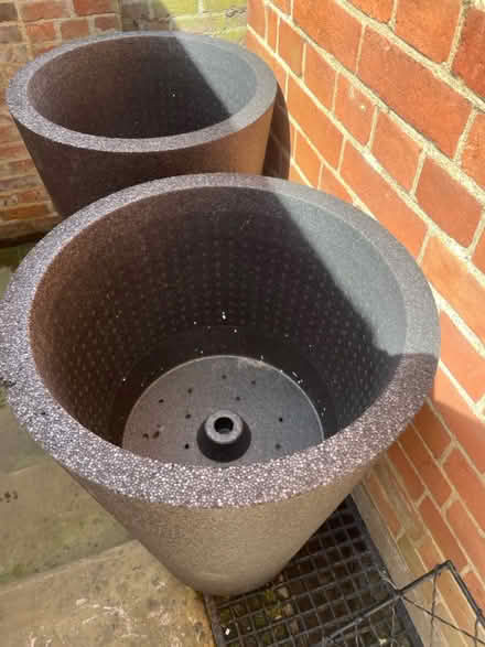 Photo of free Black planters (Guildford GU2) #3