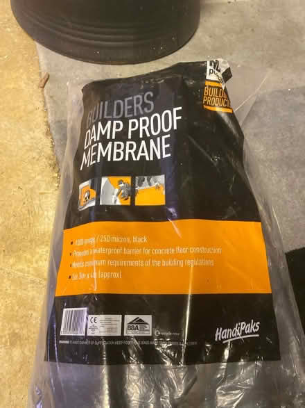 Photo of free Damp proof membrane (Grange Park) #1