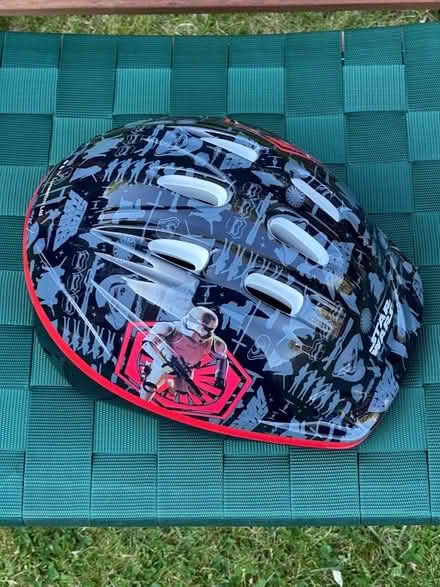 Photo of free Child’s bike helmet - Star Wars theme (Stobhill NE61) #1