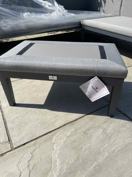 Photo of free New garden furniture set - no cushions (Rodington SY4) #2