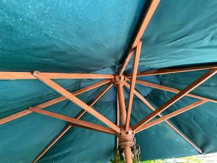 Photo of free Garden parasol (Hinton Charterhouse) #2