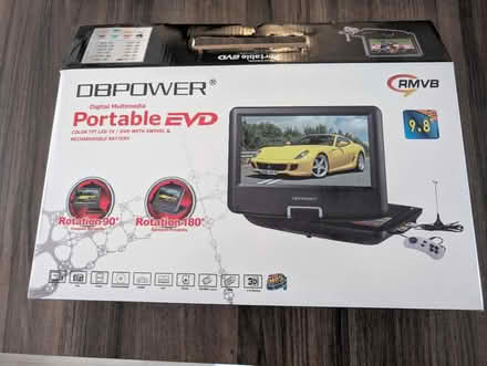Photo of free 9.8" portable DVD player (Bishop's Stortford CM23) #1