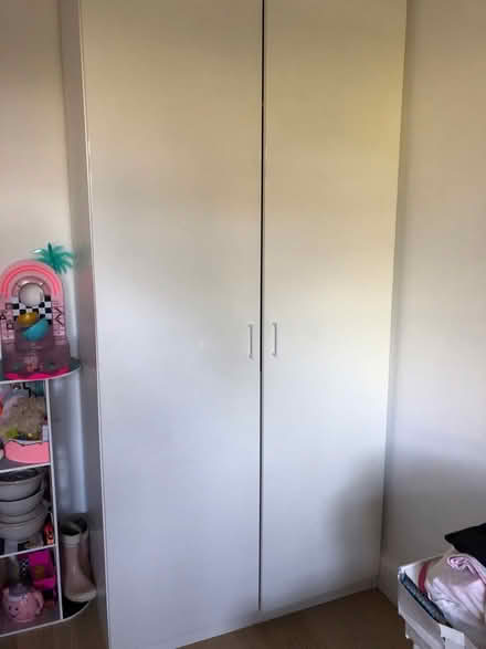 Photo of free IKEA pax white gloss doors (NW6 1AA) #1