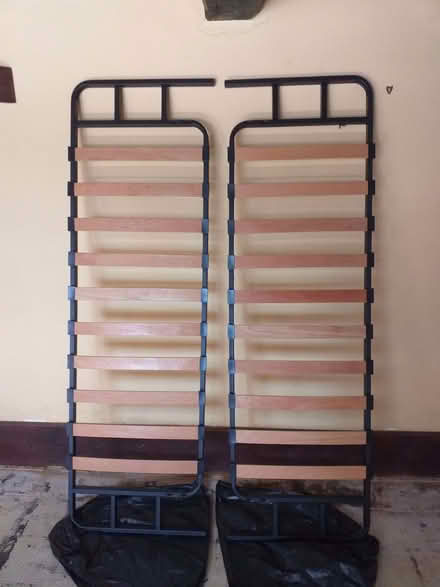 Photo of free Ikea Metal Sofa Bed + 2 Pieces Of Original Seat Foam (Avebury SN8) #1