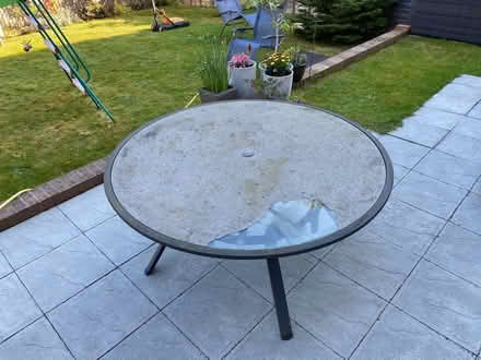 Photo of free Outside table (Merrow GU1) #2