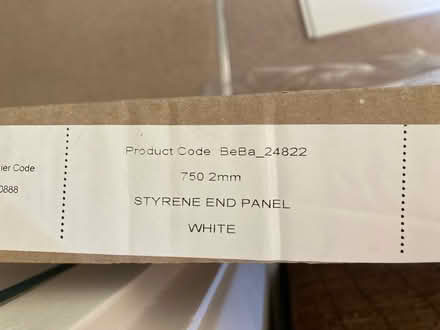 Photo of free New plastic bath panel (RG4) #4