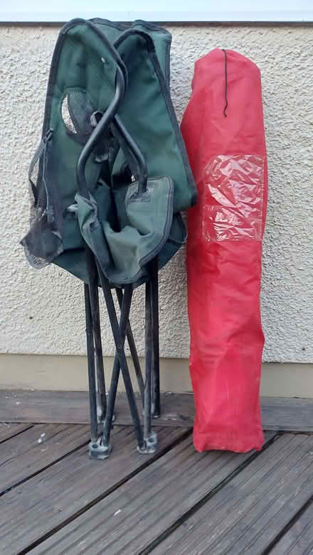Photo of free 2 folding garden chairs (Bolton le Sands LA5) #2