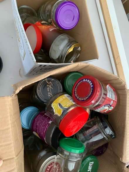 Photo of free Glass jars with lids (St Buryan, Penzance) #1