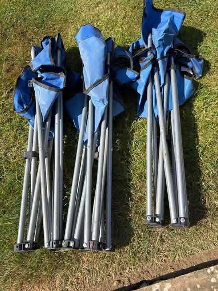 Photo of free 3 camping chairs (Bromham MK43) #1