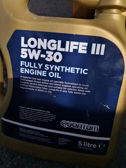 Photo of free Engine oil (Burneside LA9) #1