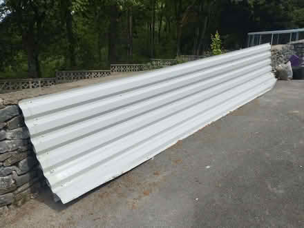 Photo of free Corrugated roofing material X 2 (Kendal LA9) #2
