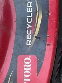 Photo of free 22" 6.5 HP Toro self-propelledMower (tenafly) #4