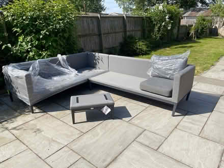 Photo of free New garden furniture set - no cushions (Rodington SY4) #1