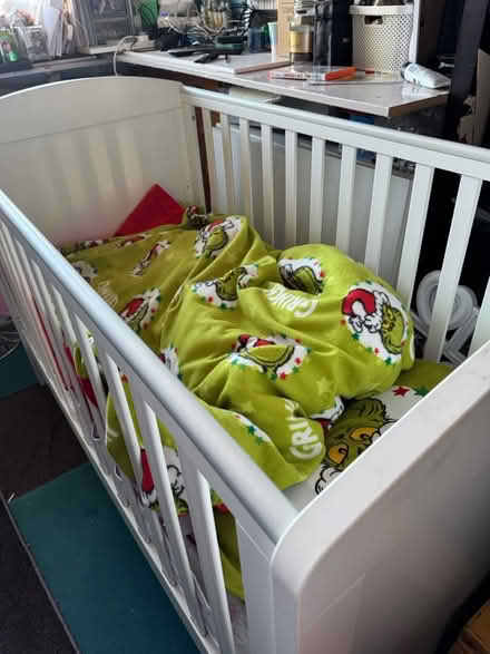 Photo of free Cot turns in to toddler bed (Letchworth) #2