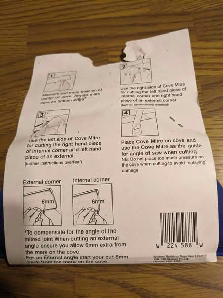 Photo of free Coving Mitre Tool (Caversham Park RG4) #2