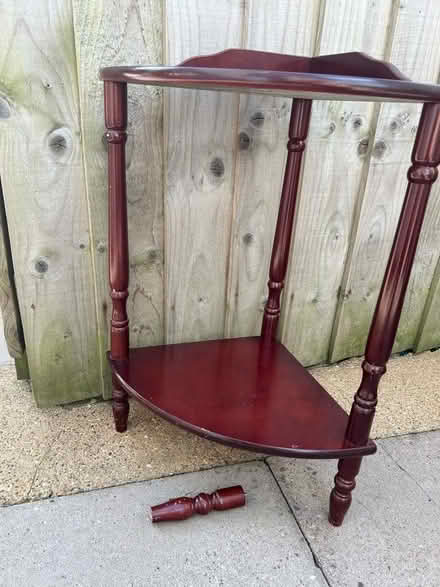 Photo of free Corner / side table (Elmdon Heath B91) #2