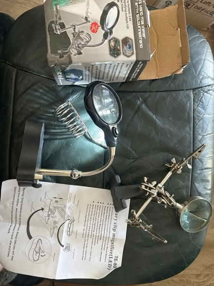 Photo of free Soldering stand magnifier light (Birkenhead) #1