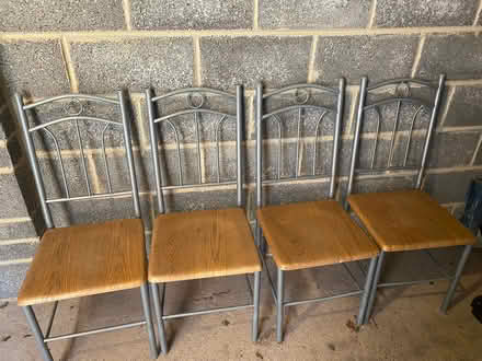 Photo of free Table and four chairs (Kingsway) #2