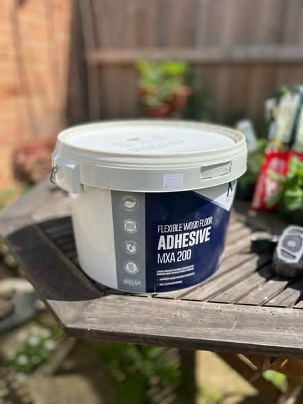 Photo of free Wood floor adhesive (Emerson MK4) #1