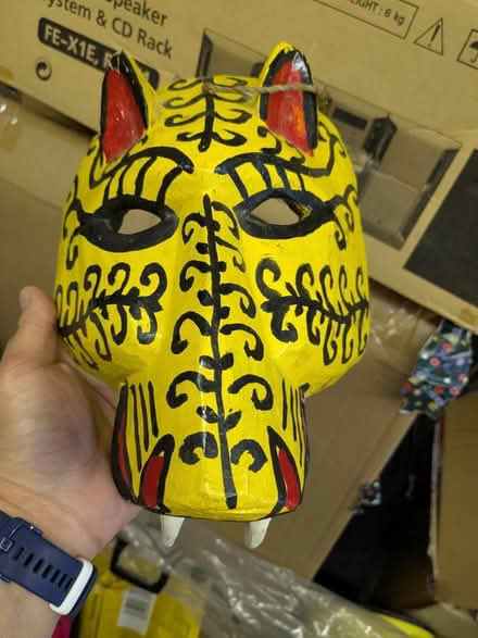 Photo of free Wooden leopard mask (Caversham RG4) #1