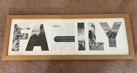 Photo of free Large Picture Frame with “Family” mount - Unused (Titness Park SL5) #1