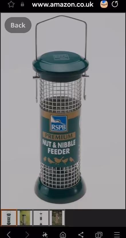 Photo of free Bird feeder for nuts (Somercotes, Alfreton DE55) #2