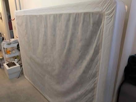 Photo of free Queen mattress set (International District) #4