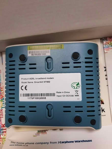 Photo of free TalkTAlk ADSL modem (Stroud central) #2