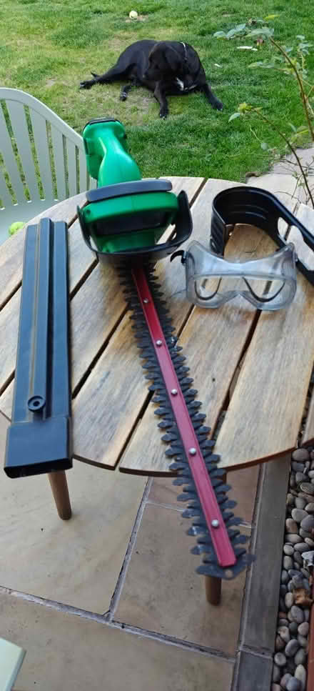 Photo of free Eckman cordless hedge trimmer (Stockton Heath, WA4) #1