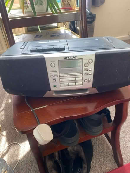 Photo of free Sony Radio/CD/cassette player (Beaumont LA1) #1