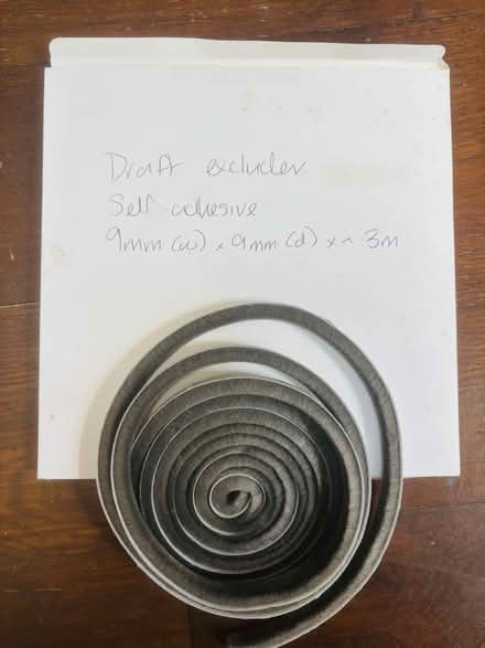 Photo of free Self-adhesive draft excluder (Westbourne Grove M20) #1