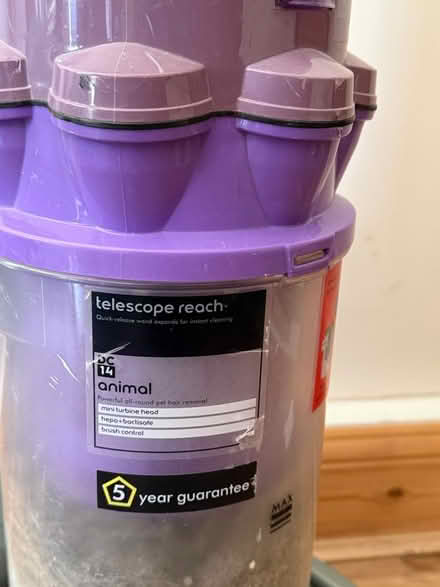 Photo of free Dyson DC14 - Spares / Repair Only (Cowplain PO8) #2