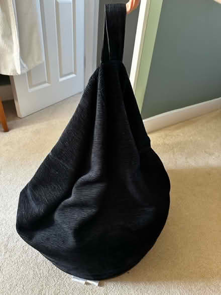 Photo of free Small black beanbag (Penge SE20) #2