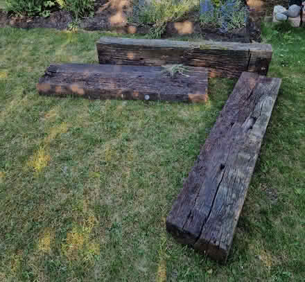 Photo of free COLLECTION PENDING - Reclaimed Railway Sleepers (Eaton NR4) #4