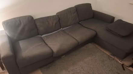 Photo of free Grey corner sofa (Twickenham, TW2) #1